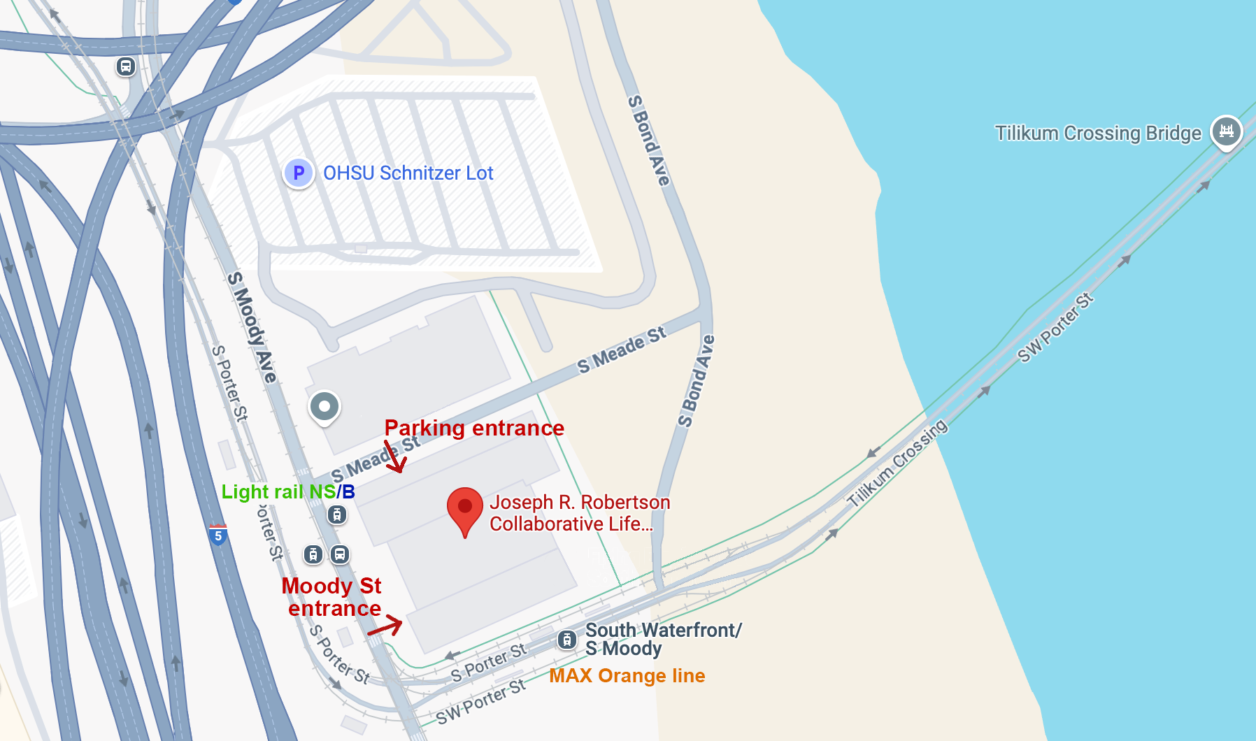 Robertson Life Sciences Building (RLSB) map